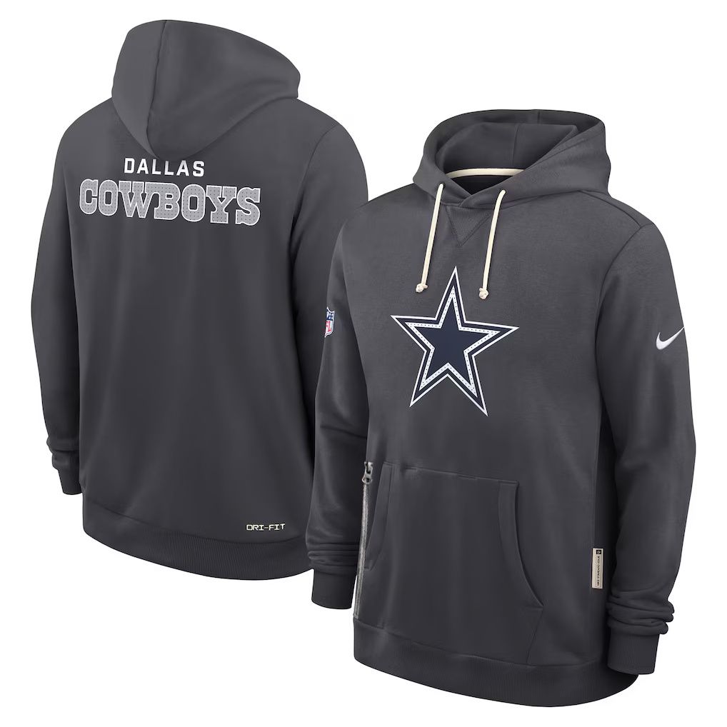 Men 2026 NFL Dallas Cowboys hoodie black 01->dallas cowboys->NFL Jersey